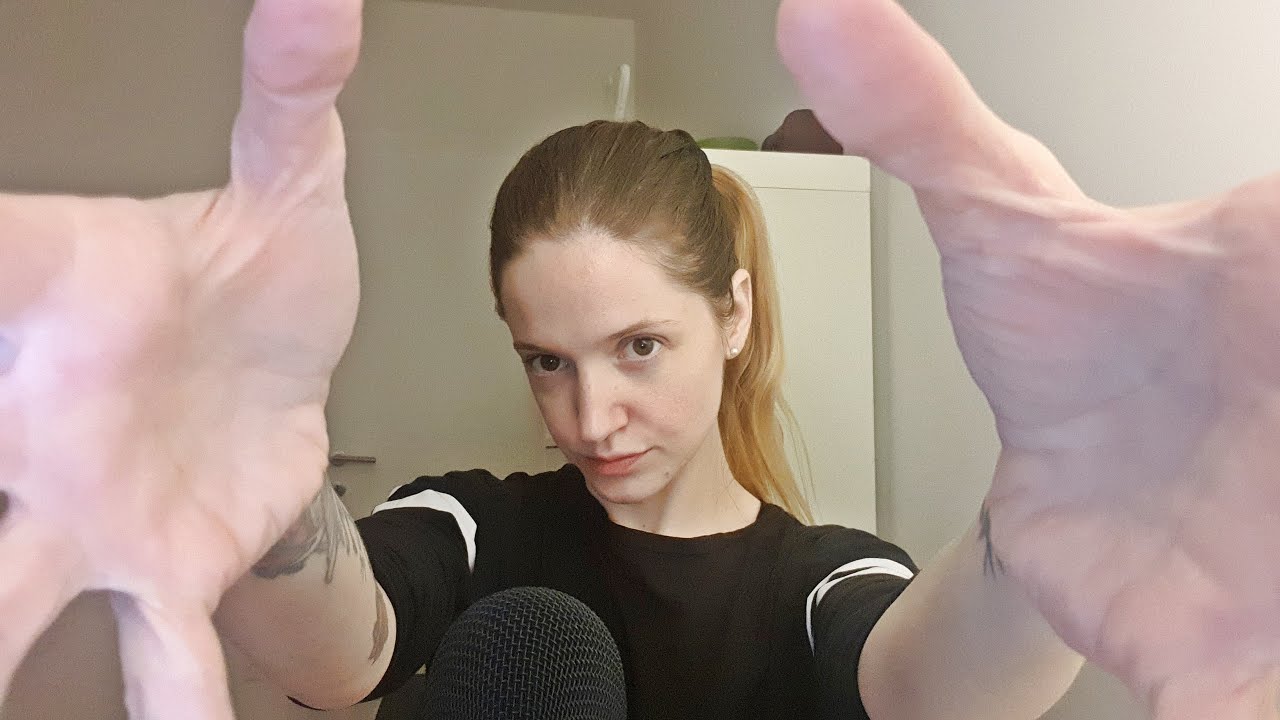 ASMR hand sounds, tongue clicking and tingly whispering your names - Patreon December