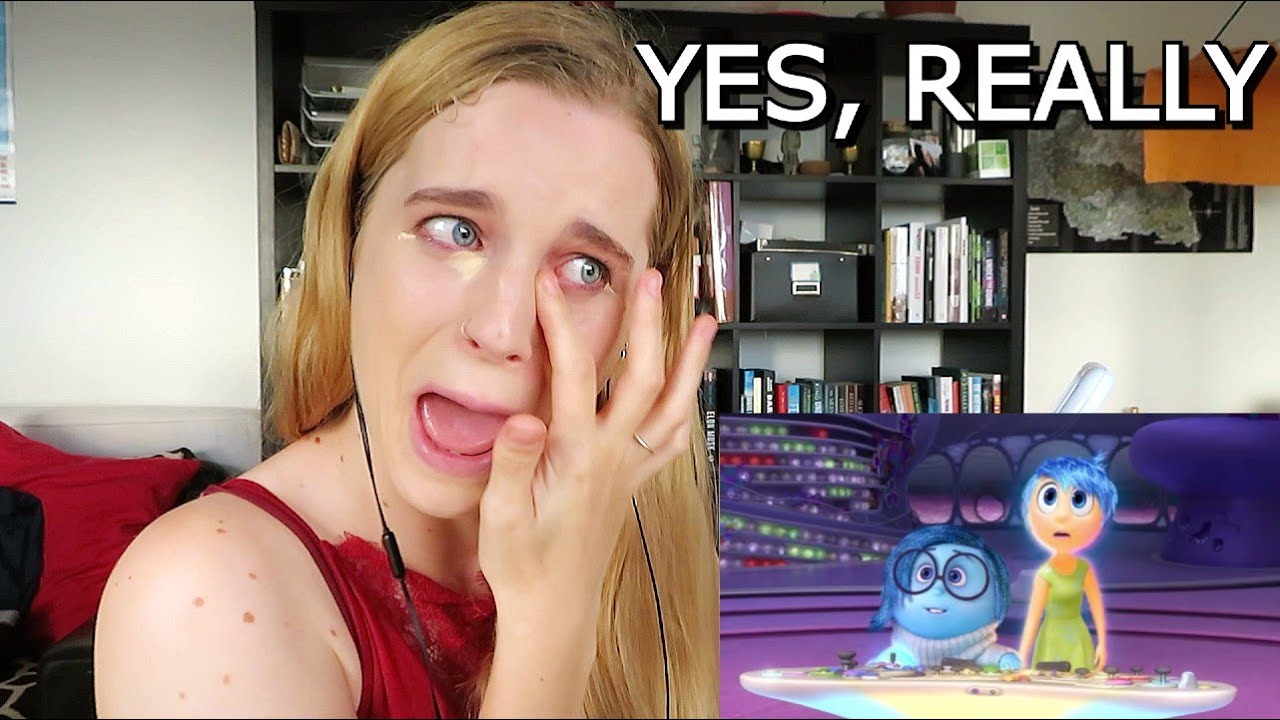 Applying makeup while crying challenge