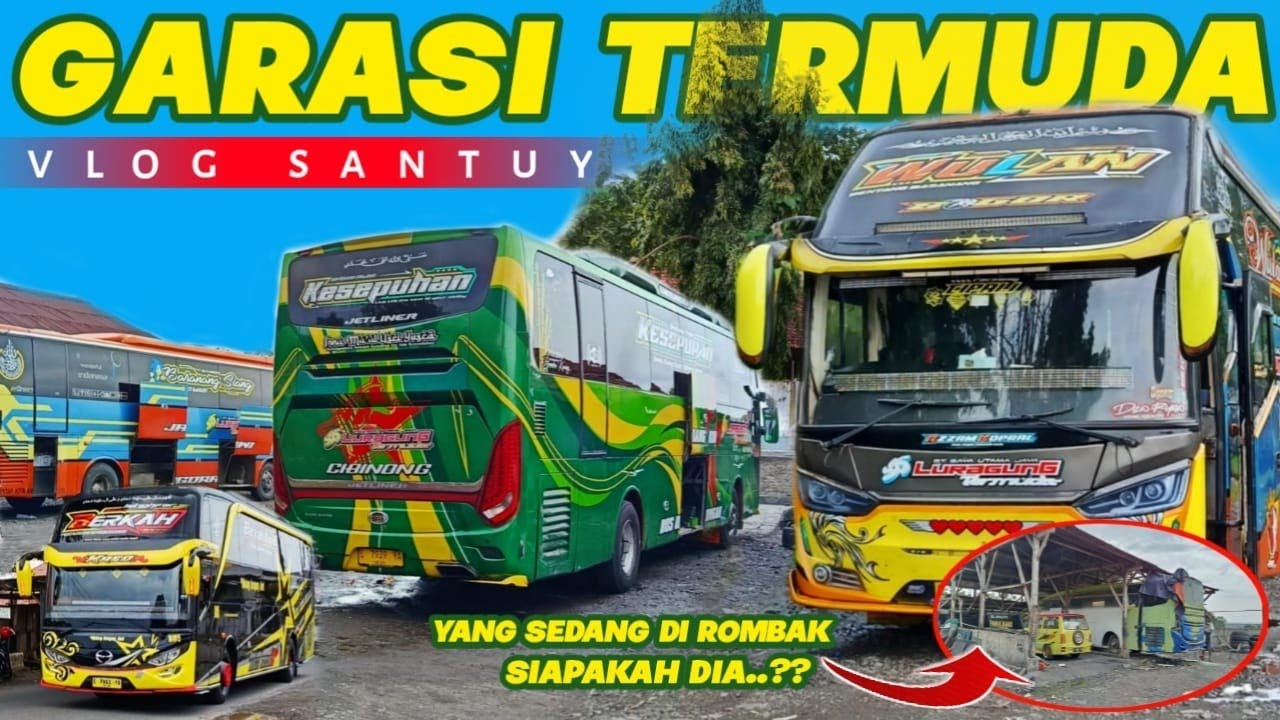 MELIHAT YANG DI ROMBAK‼️Suasana Siang jam Keberangkatan bus Luragung Menuju ke barat via Cilimus