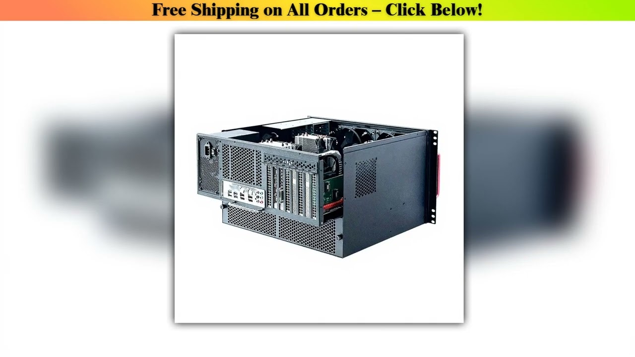12-Bay Deepened NAS Chassis EATX/ATX Compatible U2 Hard Disk AIO Server Enterprise Home Storage
