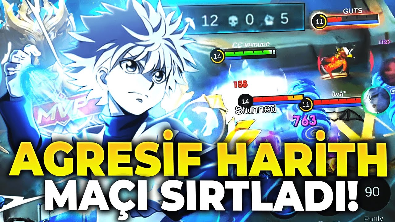 Agresif Harith Maçı Sırtladı! Öğretici Bir Maç - Mobile Legend