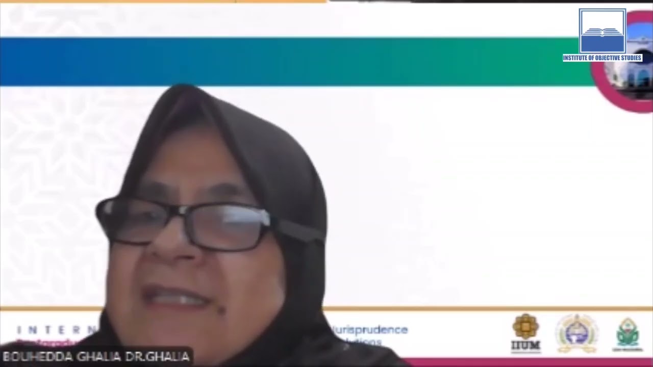 Prof. Dr. Bouhedda Ghalia Professor, AHAS KIRKHS, IIUM, Malaysia