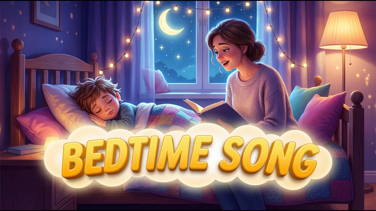 Bedtime Routine Song for Kids 🌙 | Brush Teeth, Wash Face & Sleep