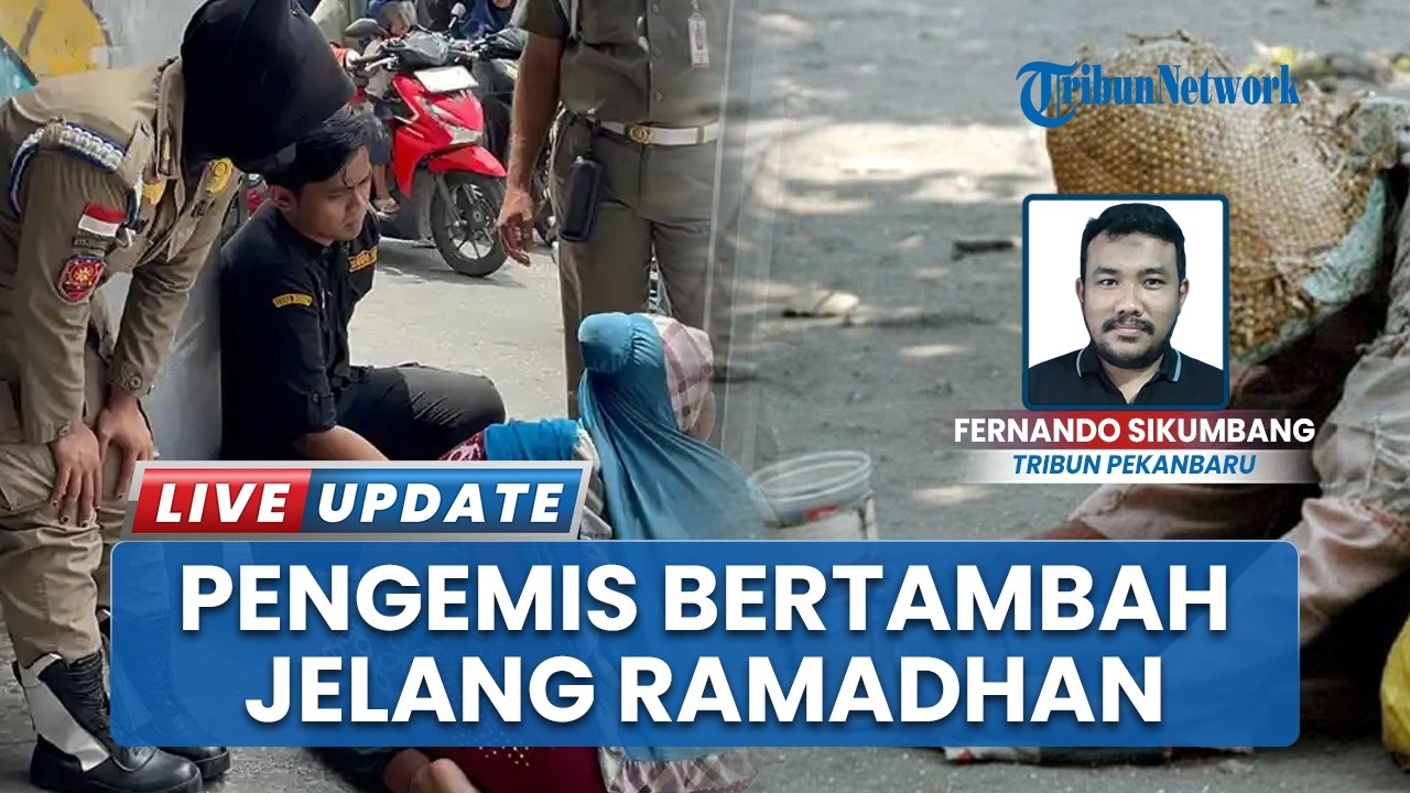 Pengemis Marak Jelang Ramadhan, Ganggu Aktivitas Warga di Sejumlah Simpang Strategis  Pekanbaru
