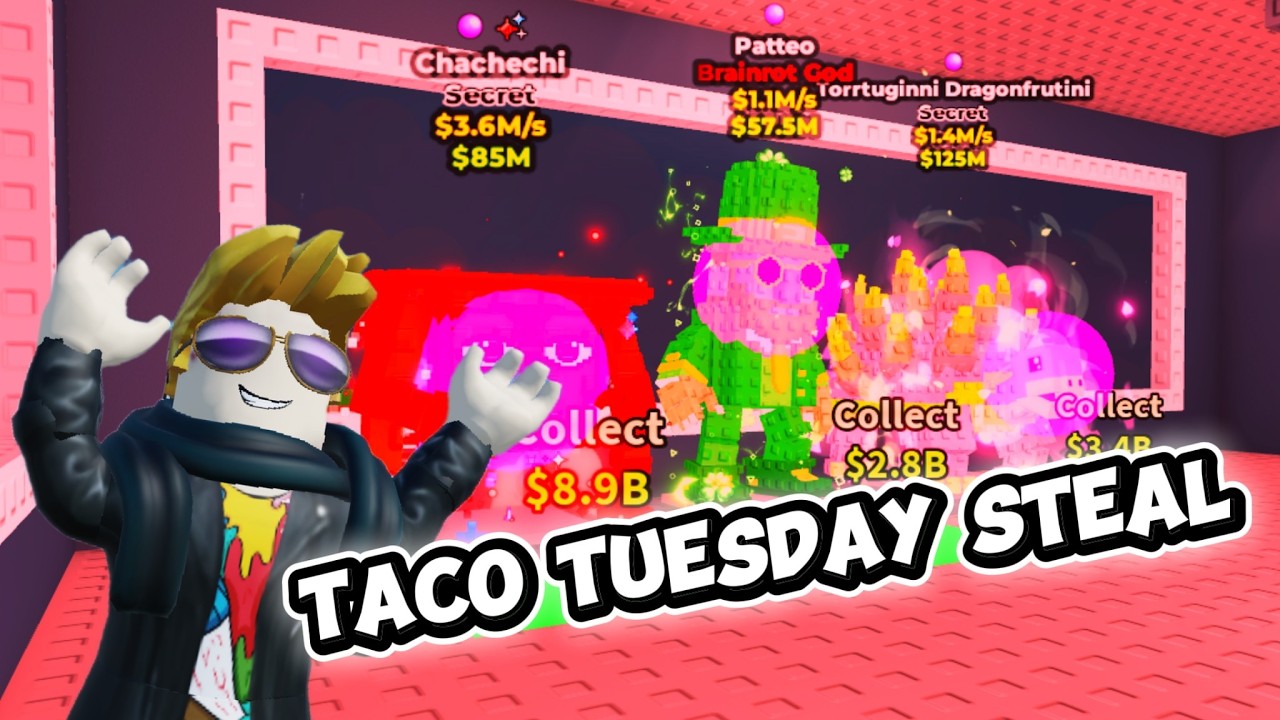 NEW UPDATE Taco Tuesday STEAL 🌮😱 (INSANE BRAINROT)