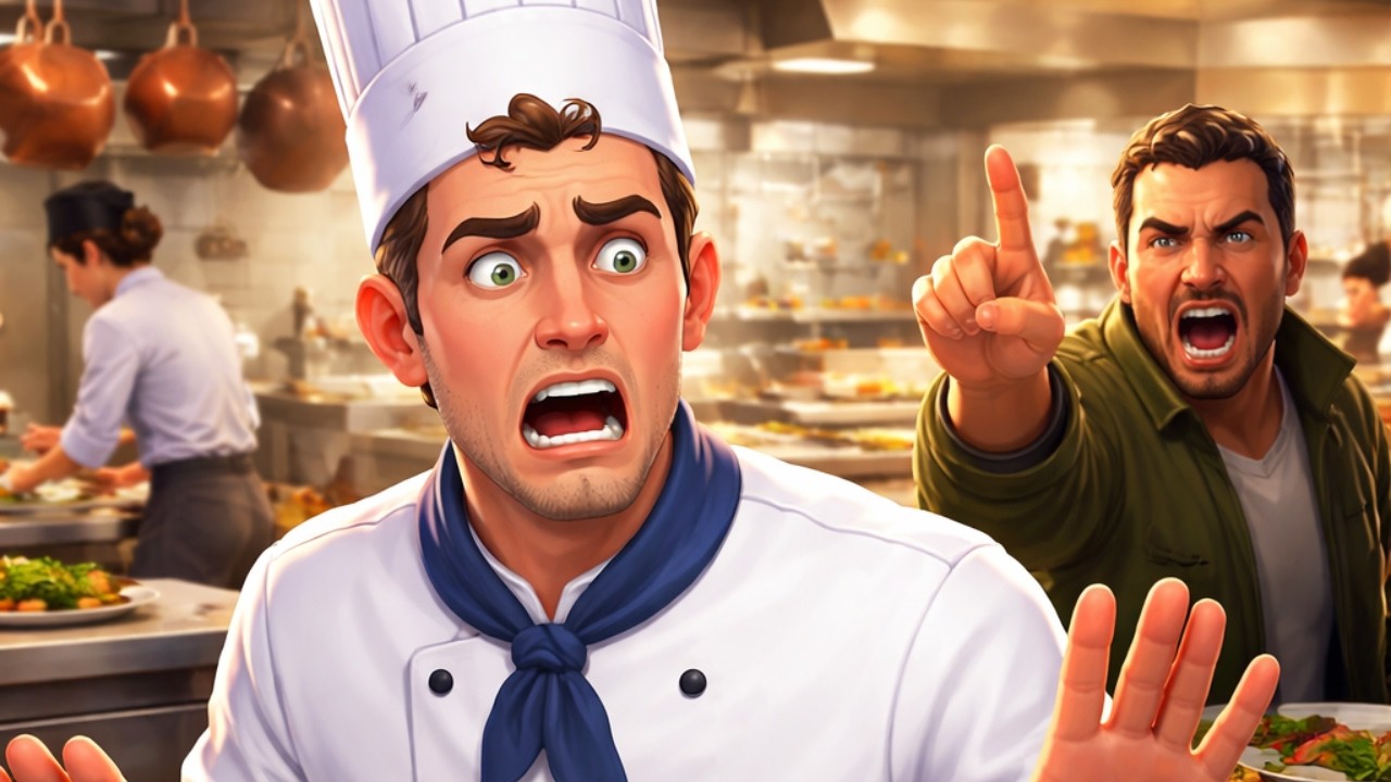 Chef Life: A Restaurant Simulator -- Dealing With The Finger