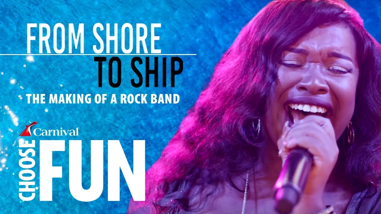 The Making of a Rockband: Casting Talent & More | From Shore To Ship | Carnival Cruise Line
