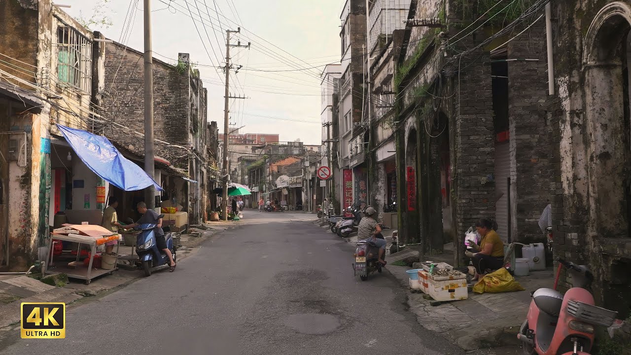 A 2,100-Year-Old Ancient County in China &ndash; Walk in Hepu | Guangxi ・ASMR 4K