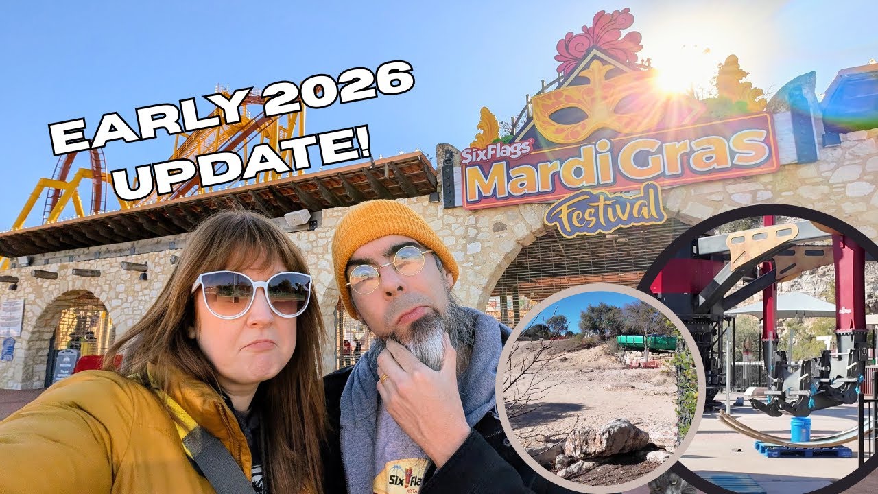 Six Flags Fiesta Texas Updates for early 2026!