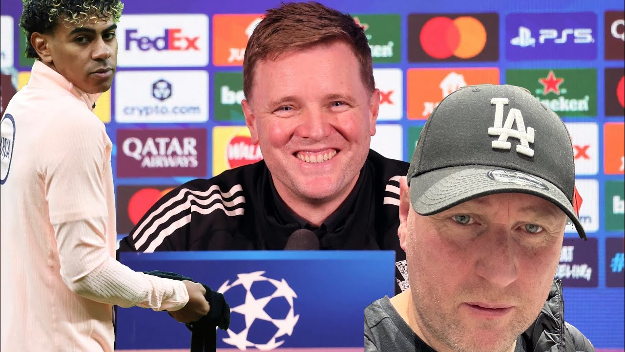 Eddie Howe’s “never again” Newcastle United comment + Lamine Yamal checks out St James’ Park