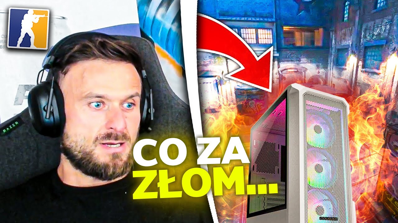 PASHA vs JEGO WŁASNY KOMPUTER NA FACEIT! 😱