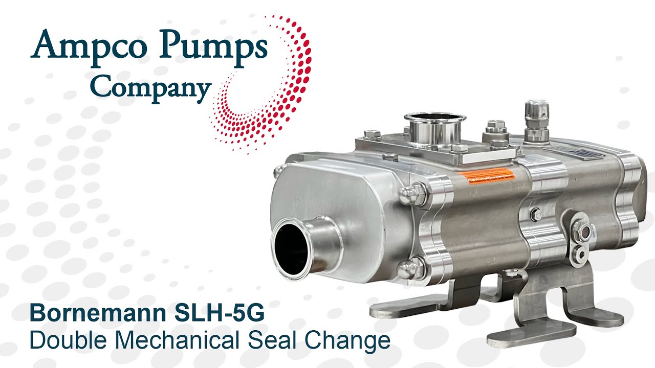 Bornemann SLH-5G double mechanical seal change