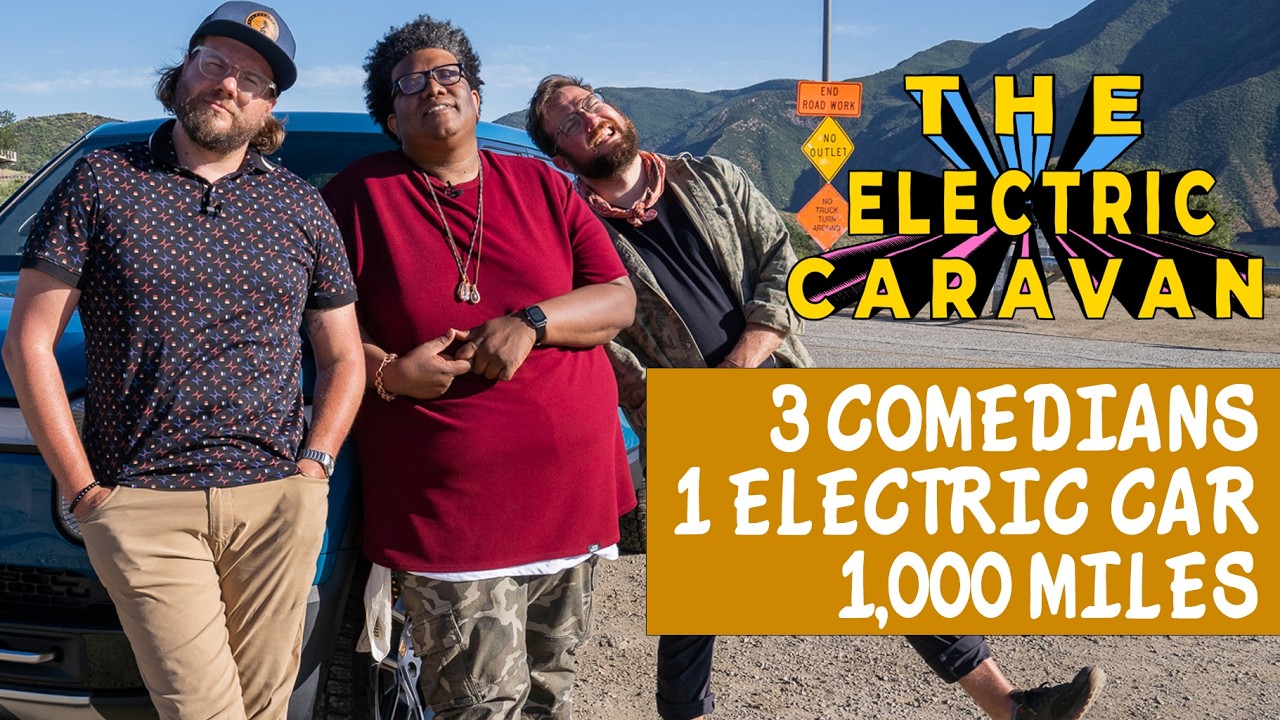 3 Comedians on a 1,000 mile EV Roadtrip - Welcome to The Electric Caravan