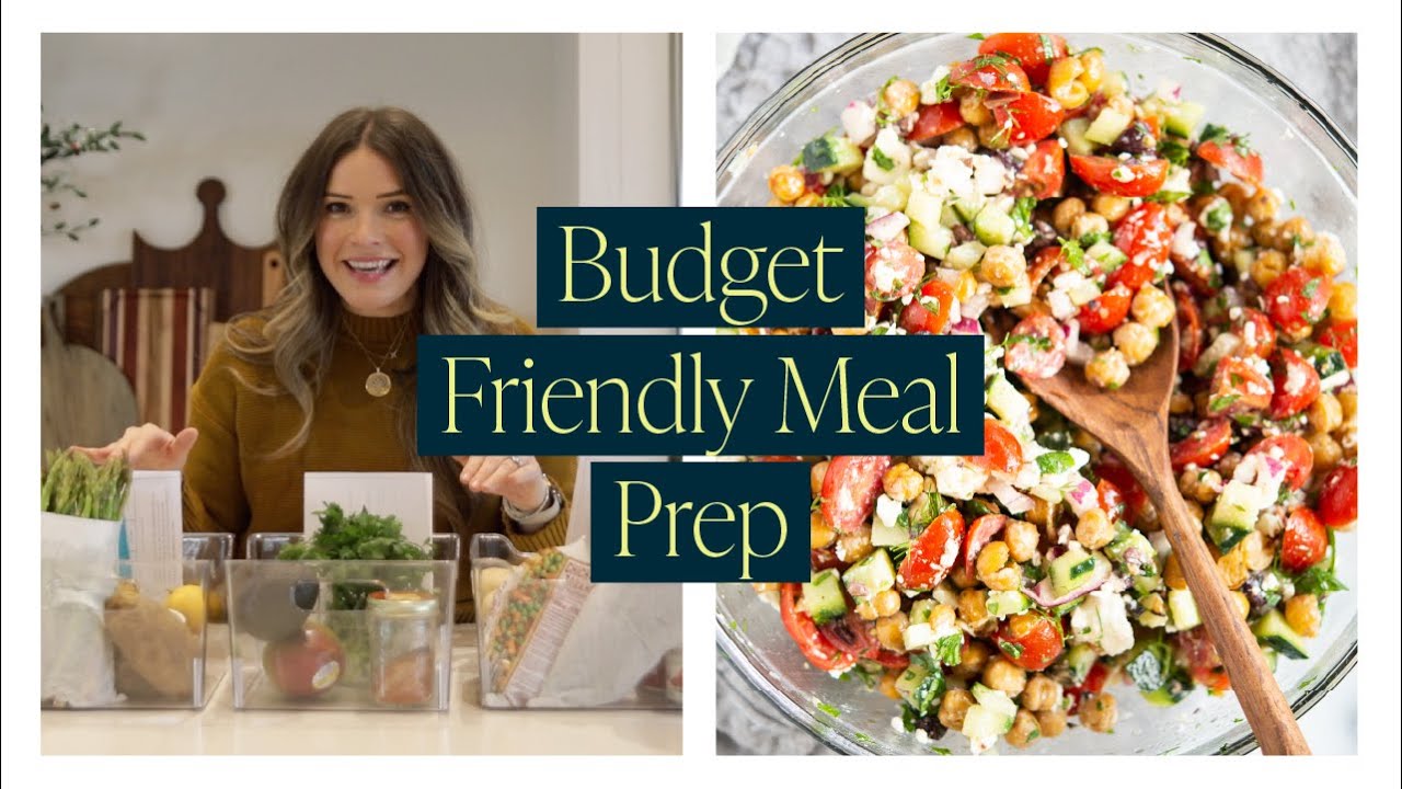 Budget-Friendly Meal Prep for The Week (+ Total Grocery Cost)