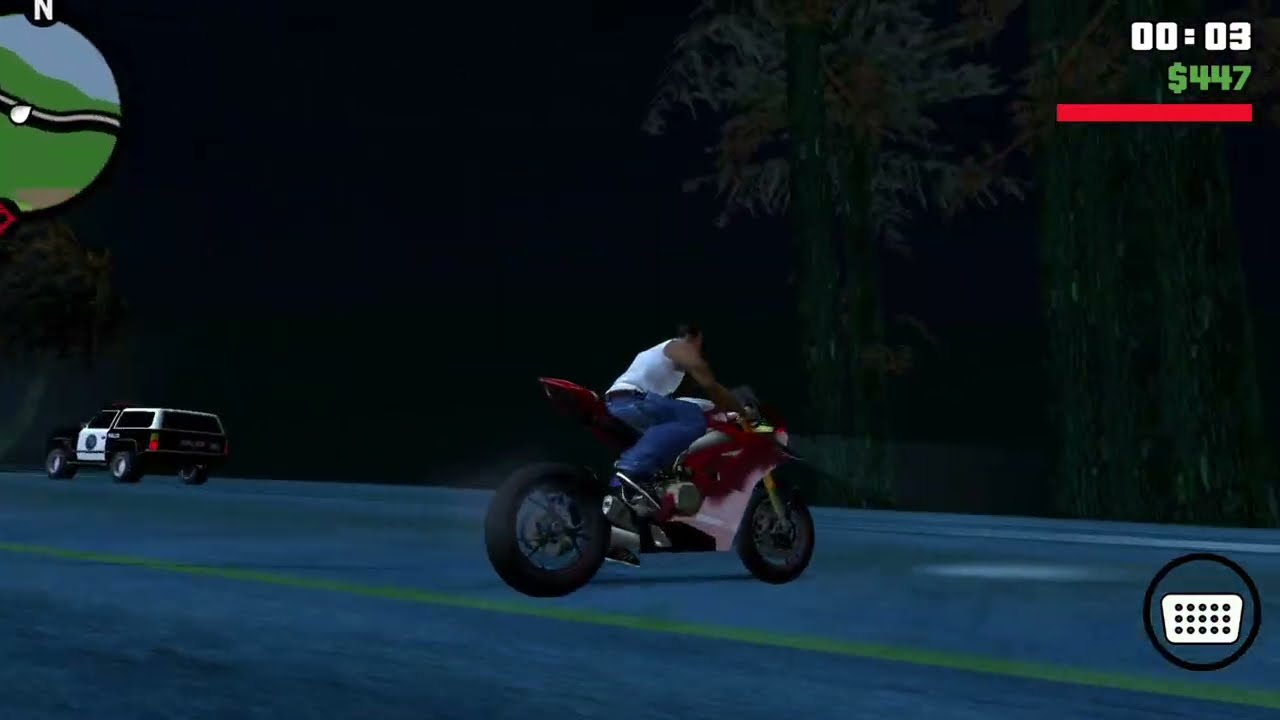 GRAND THEFT AUTO San Andreas Mobile-Gameplay in Android Device 