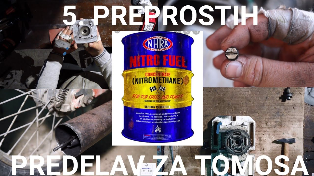 5 PREPROSTIH PREDELAV ZA TOMOSA