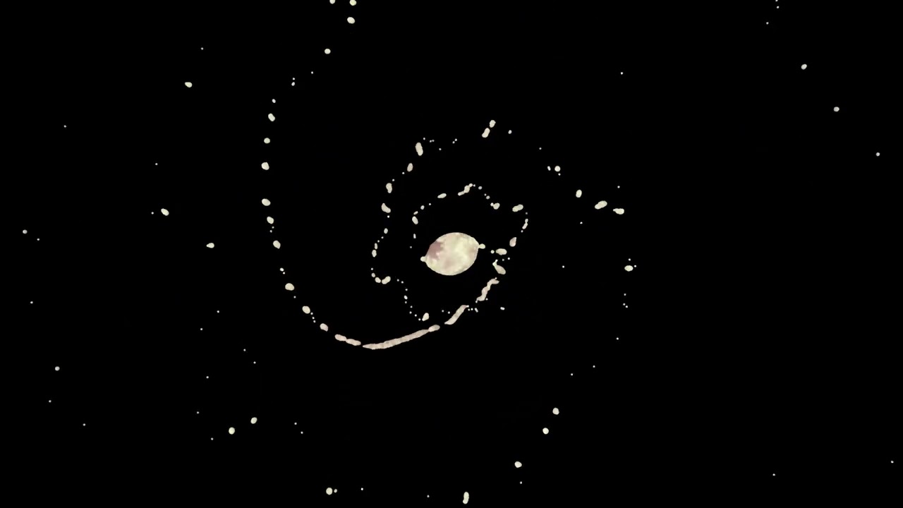 Triple Planet Merger Simulation