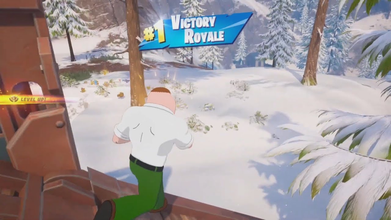 PETER GRIFFIN SKIN GAMEPLAY IN FORTNITE! - Fortnite x Family Guy