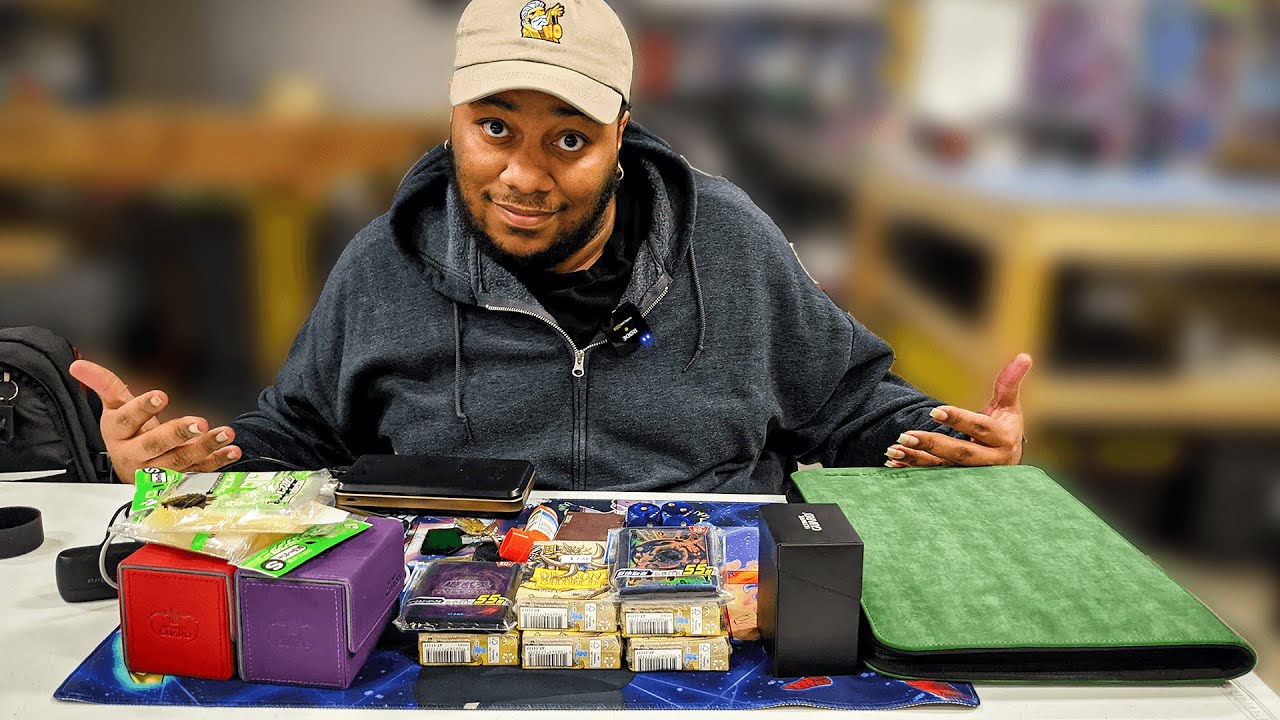 What's in Calvin's Yu-Gi-Oh Bag? | Team APS
