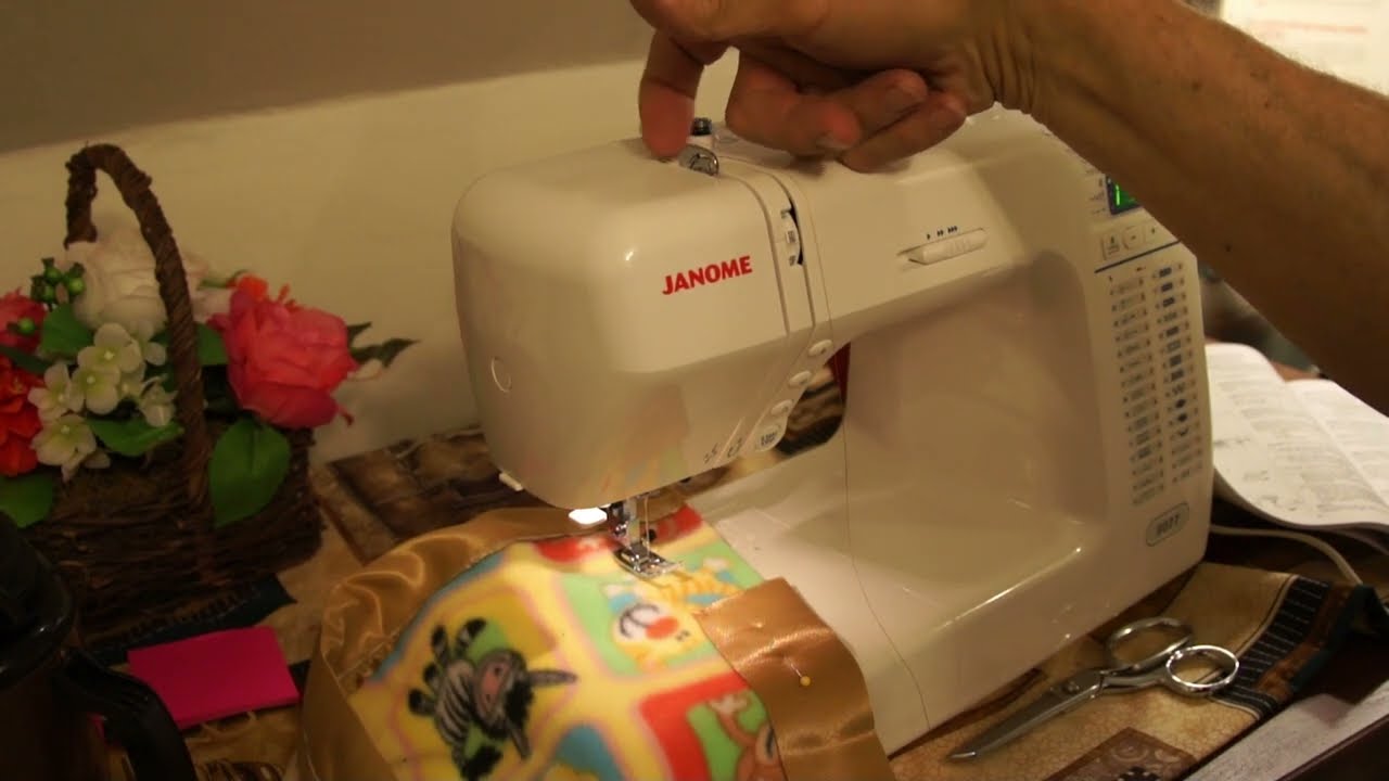 Швейная машина Janome 8077 Часть 1