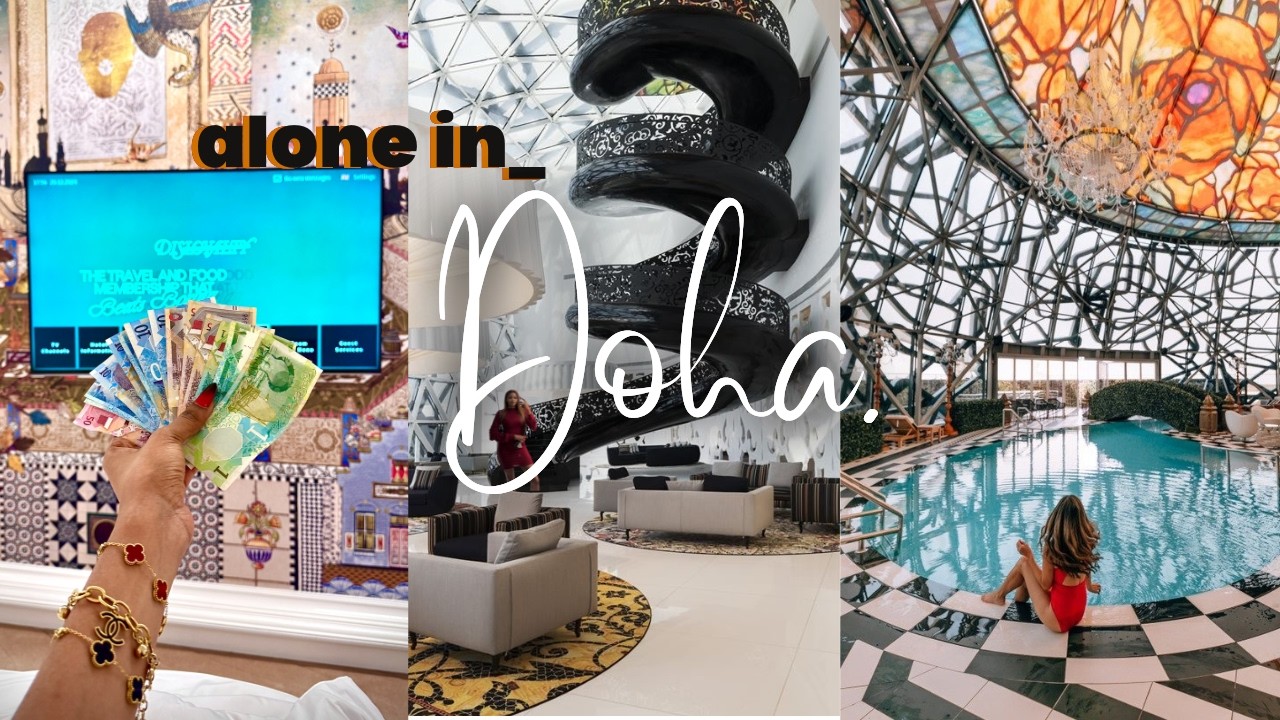 I stayed ALONE at Qatar&rsquo;s Most INSANE Luxury Hotels! Raw & Unedited Experience, Full Tour & Review
