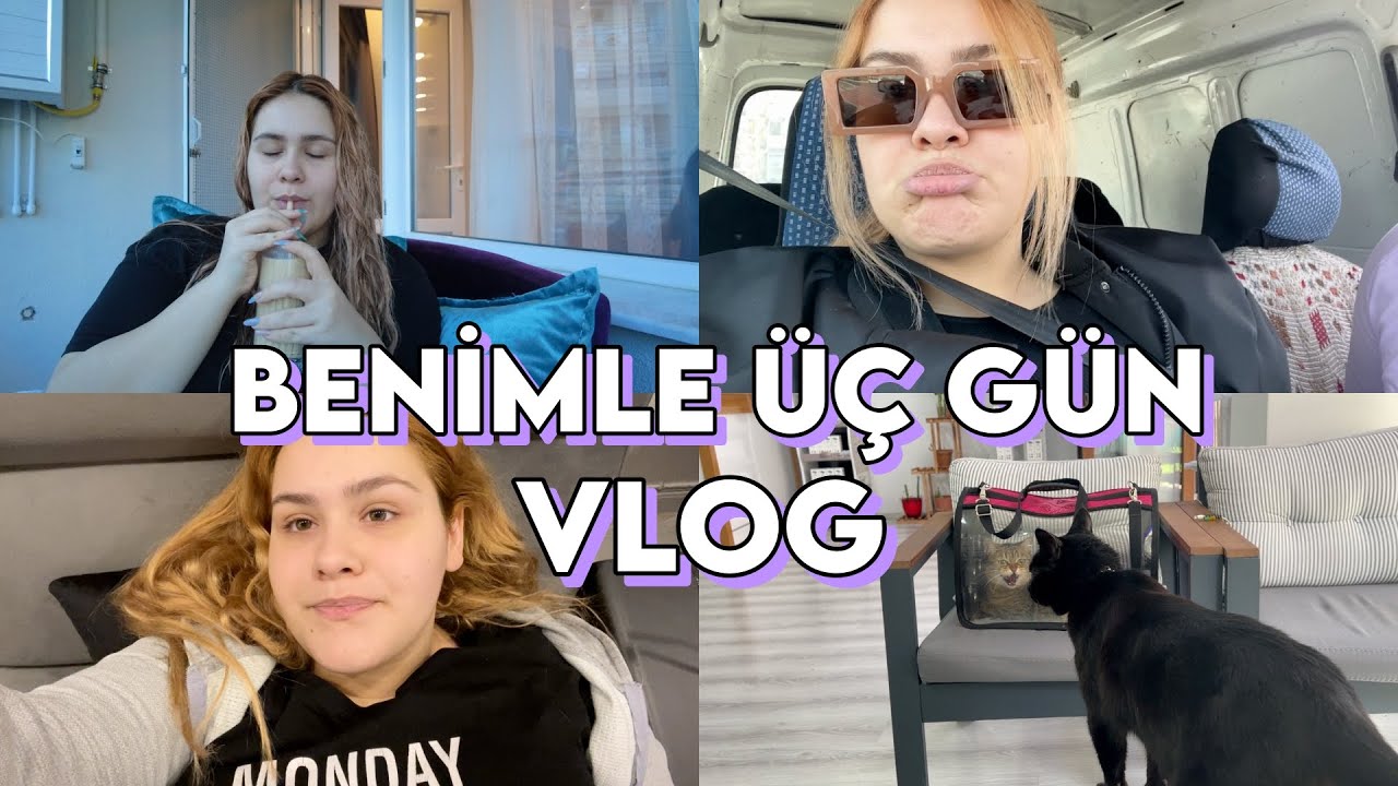 BENİMLE ÜÇ GÜN - NEDEN ARA VERDİM? İÇİMİ DÖKÜYORUM, ZEHİRLENDİM!🤮 LUNA VETERİNERDE 🐱, HAYATIM?