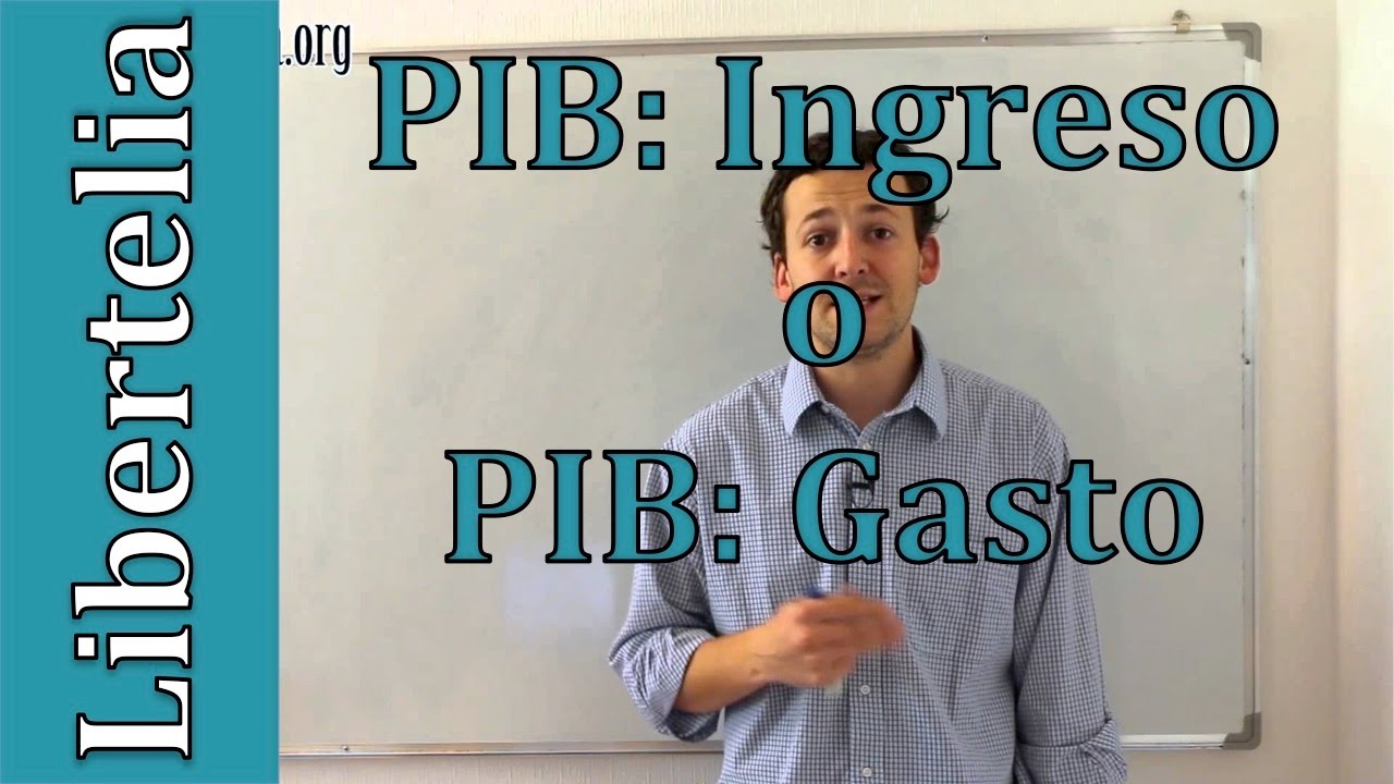 El PIB visto como ingreso o como gasto de la econom&iacute;a | Macroeconom&iacute;a | Libertelia