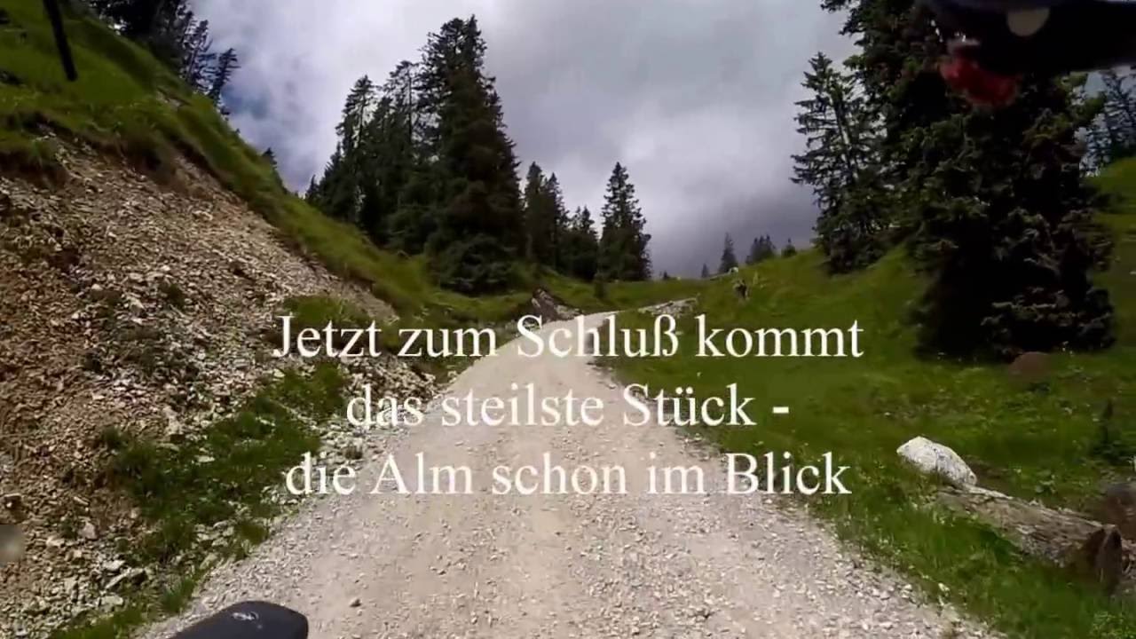 MTB-Trip, von Mittenwald zur Wallgauer Alm