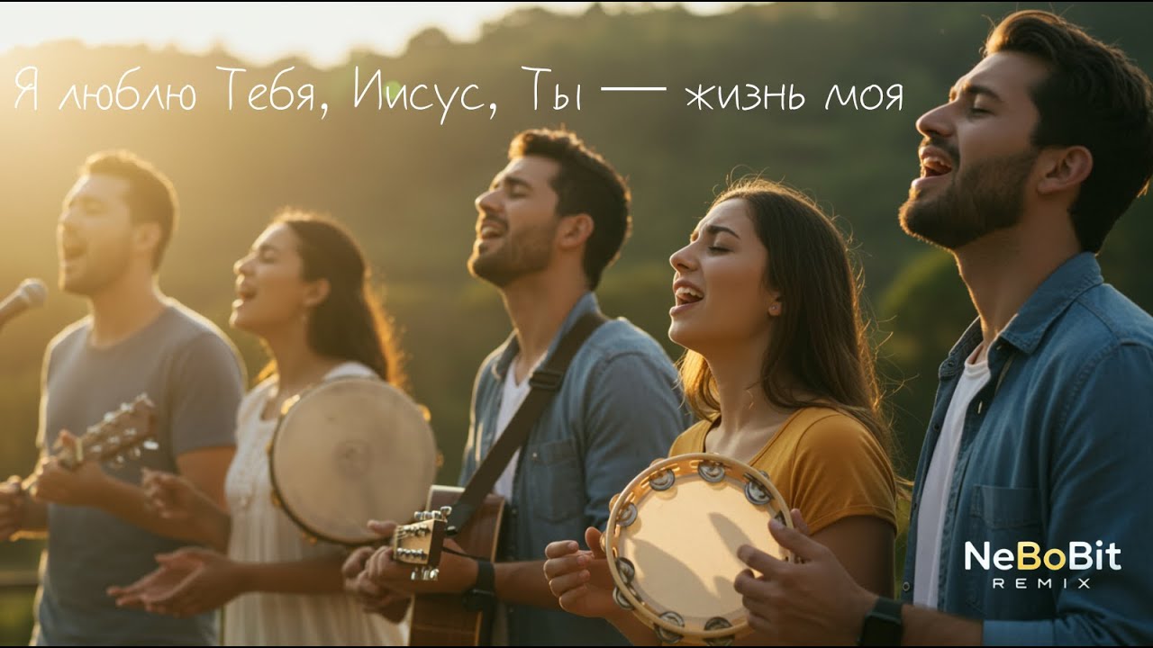 Я люблю Тебя, Иисус, Ты - жизнь моя | NeBoBit Remix