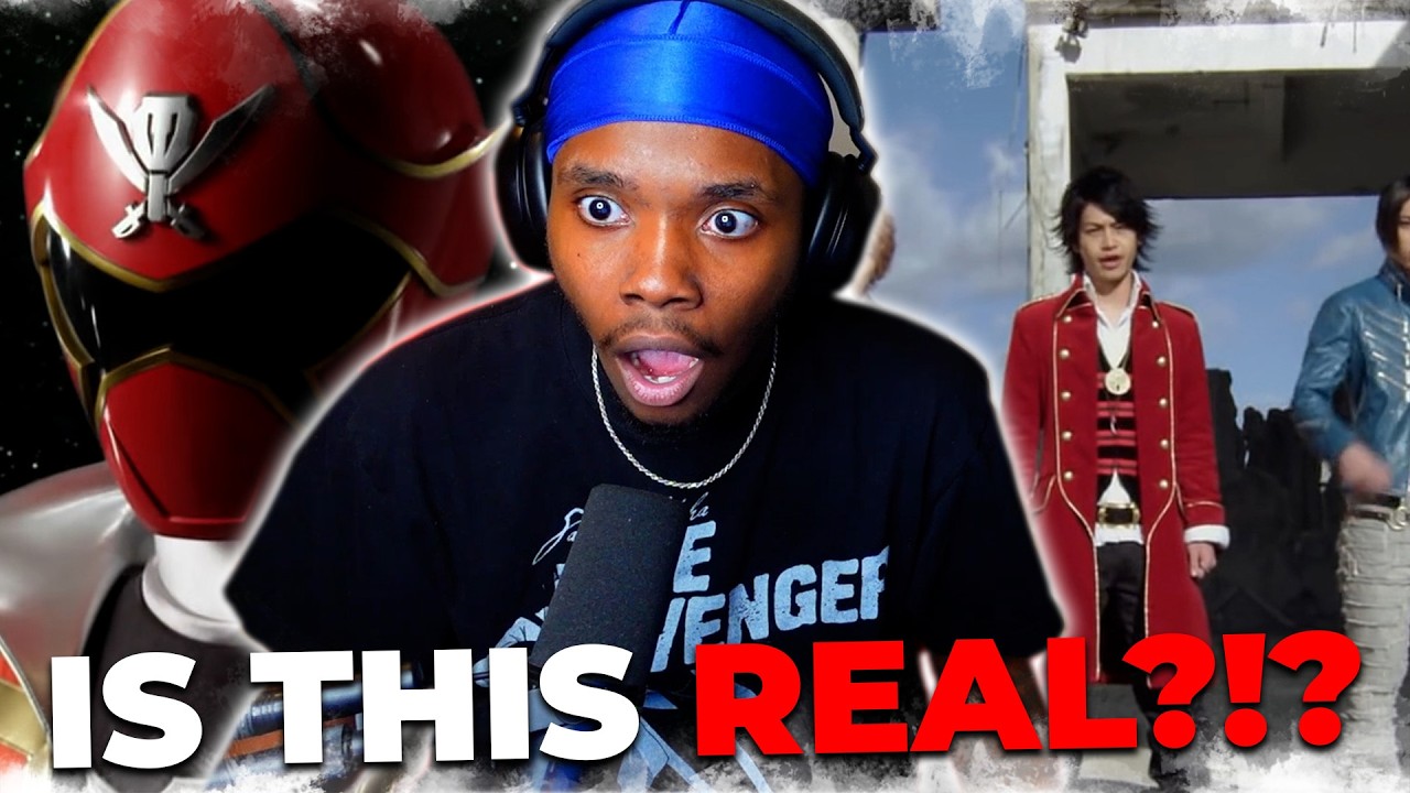 ONE PIECE BUT THEY ARE POWER RANGERS??? Super Sentai Gokaiger Episode 1-2
