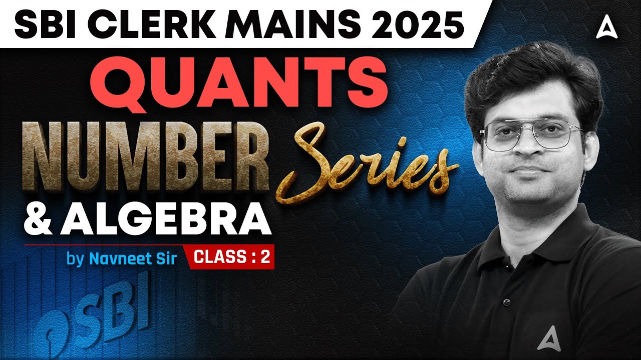 SBI Clerk Mains Classes | Quants Mains Reboot Class 2 | Quant By Navneet Tiwari