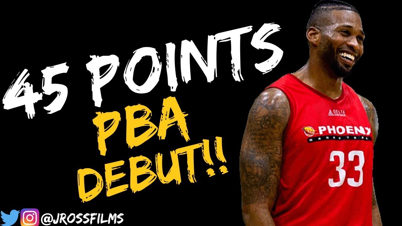 Alonzo Gee Full PBA DEBUT Highlights vs. Columbian 10.25.2019 | 45 POINTS!