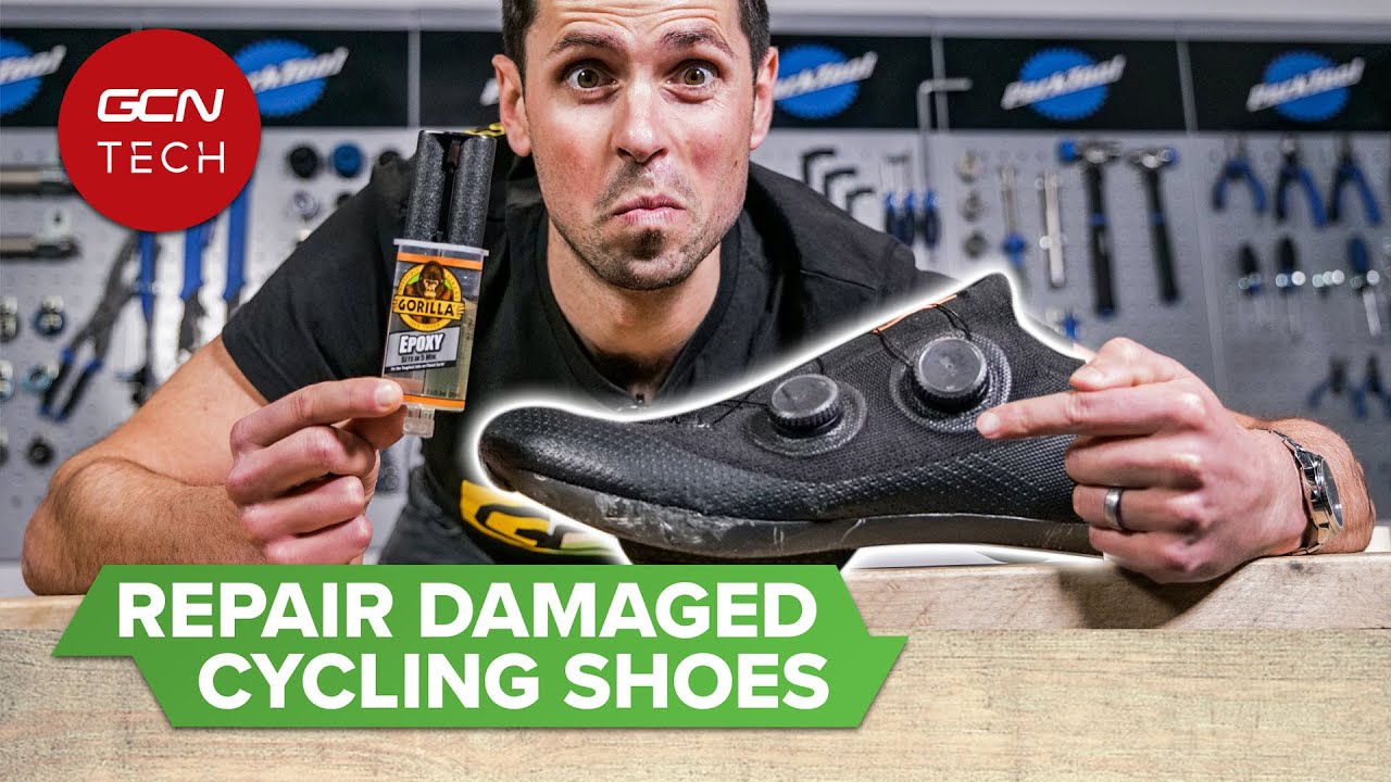 Как починить поврежденную велотуфлю | Maintenance Monday