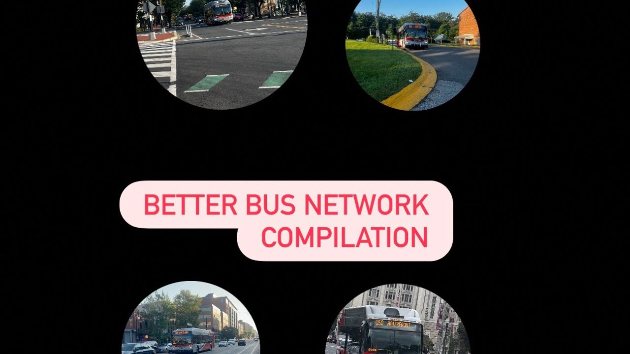 WMATA Better Bus Network Bus Compilation 😎🎊🎊🎊🚍🚍