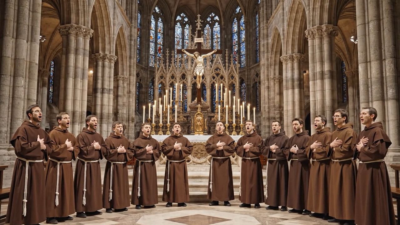Gregorian Chant for Deep Healing | Night Prayer in Sacred Cathedral