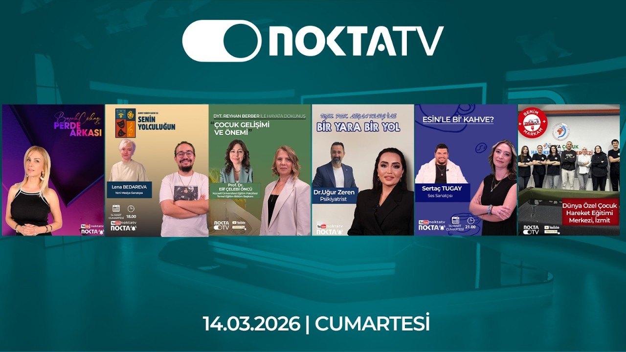 Nokta TV Canlı Yayını | 14 Mart 2026 | Cumartesi | #CanlıYayın