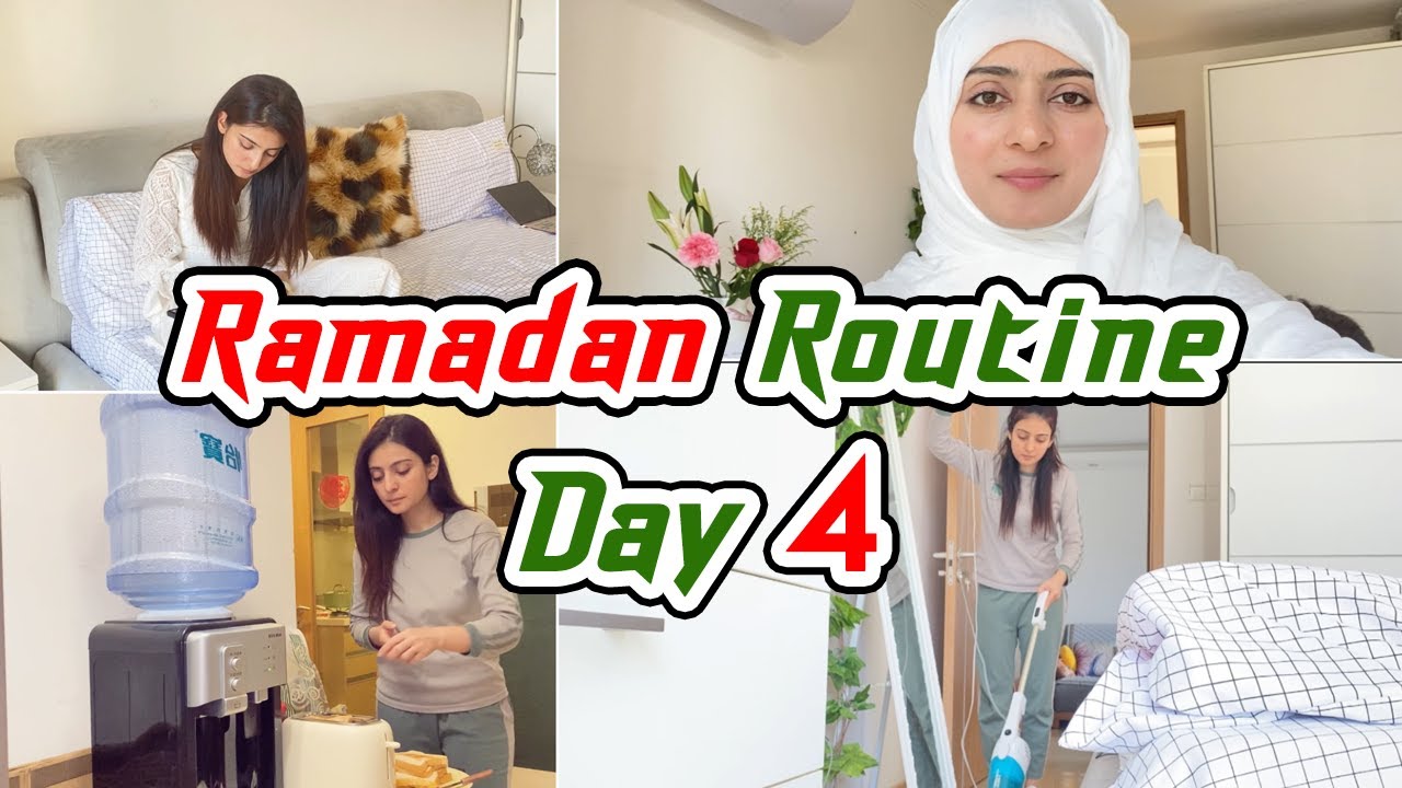 My Ramadan Routine | Day 4 |  My Suhoor And Iftar Routine in  China 🇨🇳 | Rida Zayn Vlogs