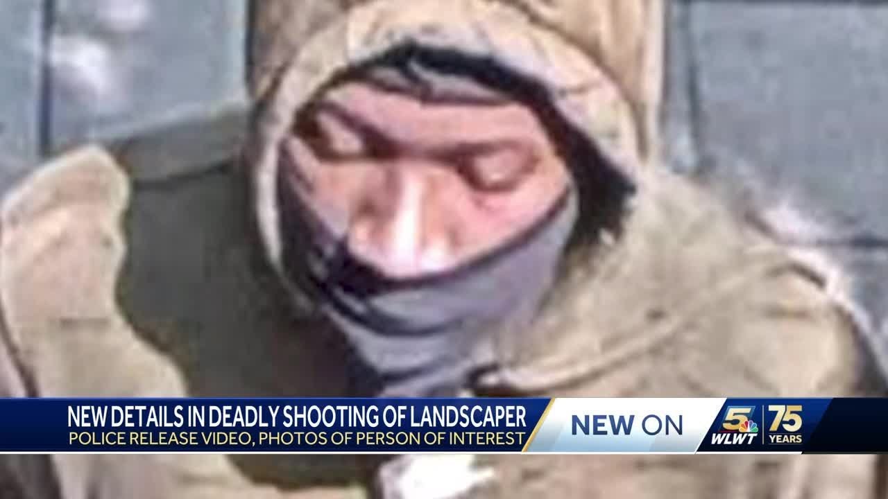 Cincinnati police release video of person of interest in fatal shooting of landscaper