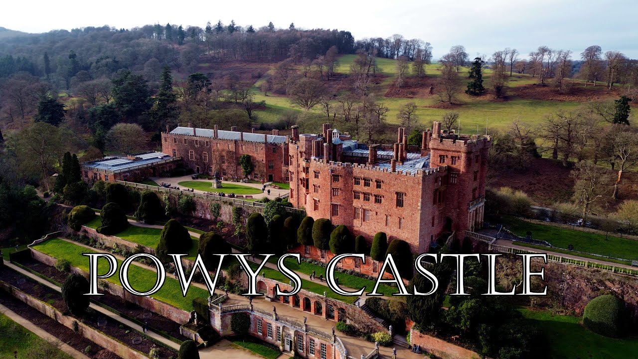 Powis Castle 4K Drone Flight | DJI Mini 3 Pro