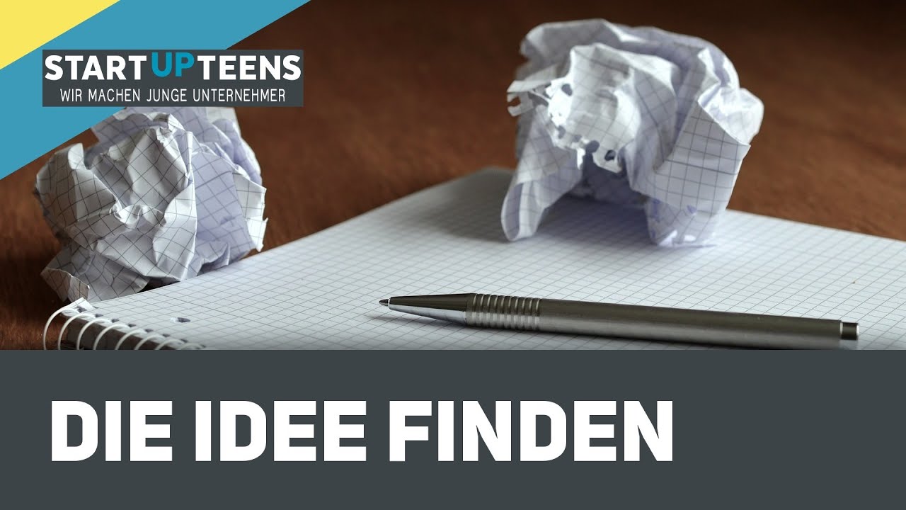 Wie findest du deine eigene Gesch&auml;ftsidee?