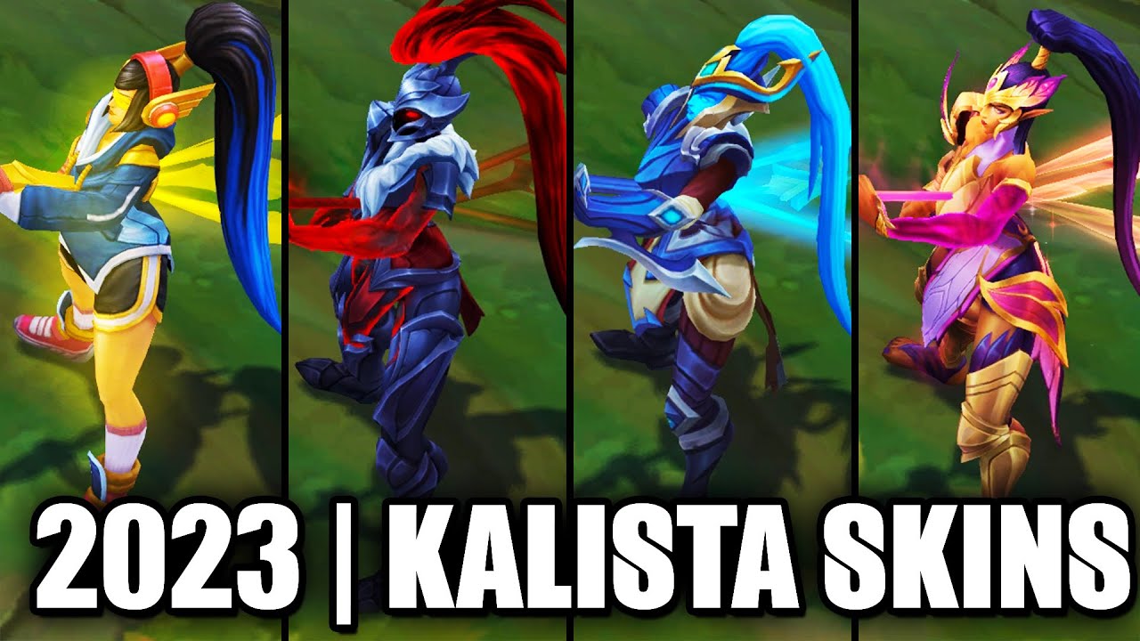 ALL KALISTA SKINS SPOTLIGHT 2023 | League of Legends