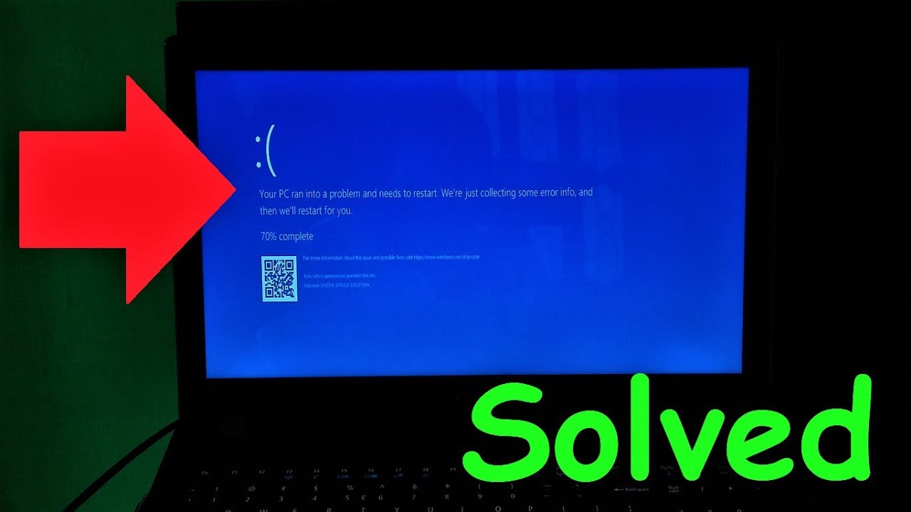 How to Fix Windows 10 Blue Screen Error :( Your PC Ran into a Problem and Needs to Restart