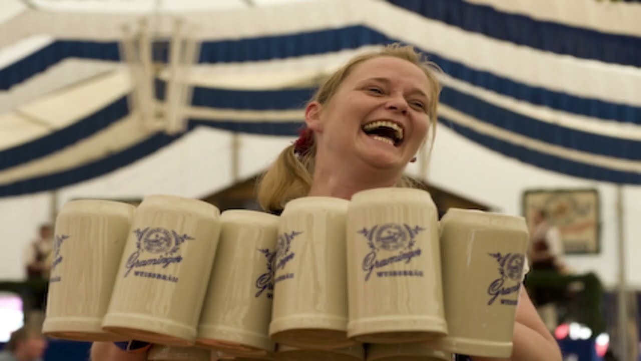 Der Bär auf dem Oktoberfest