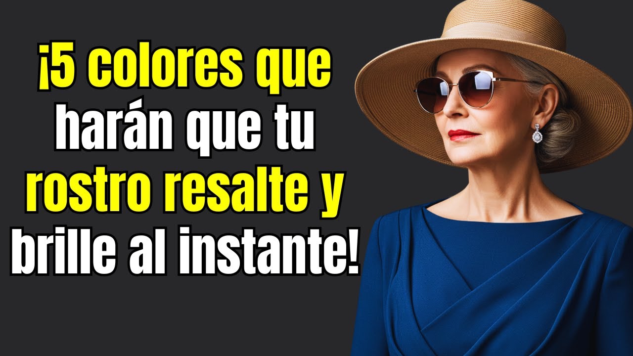 &iexcl;5 colores que iluminan tu rostro y te hacen brillar!