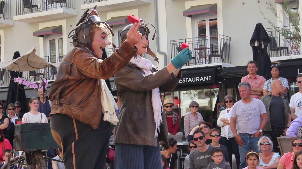 Spectacle de rue clown