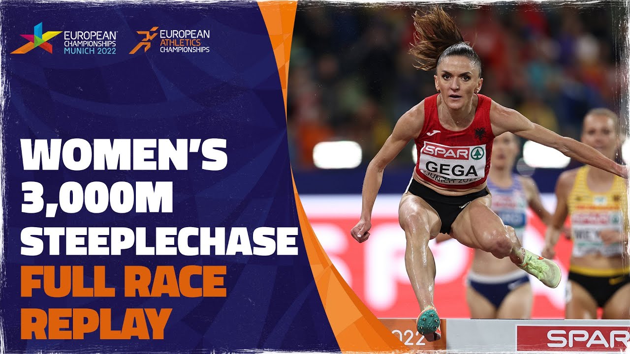 Women's 3000m Steeplechase Final | Munich 2022 | Luiza Gega