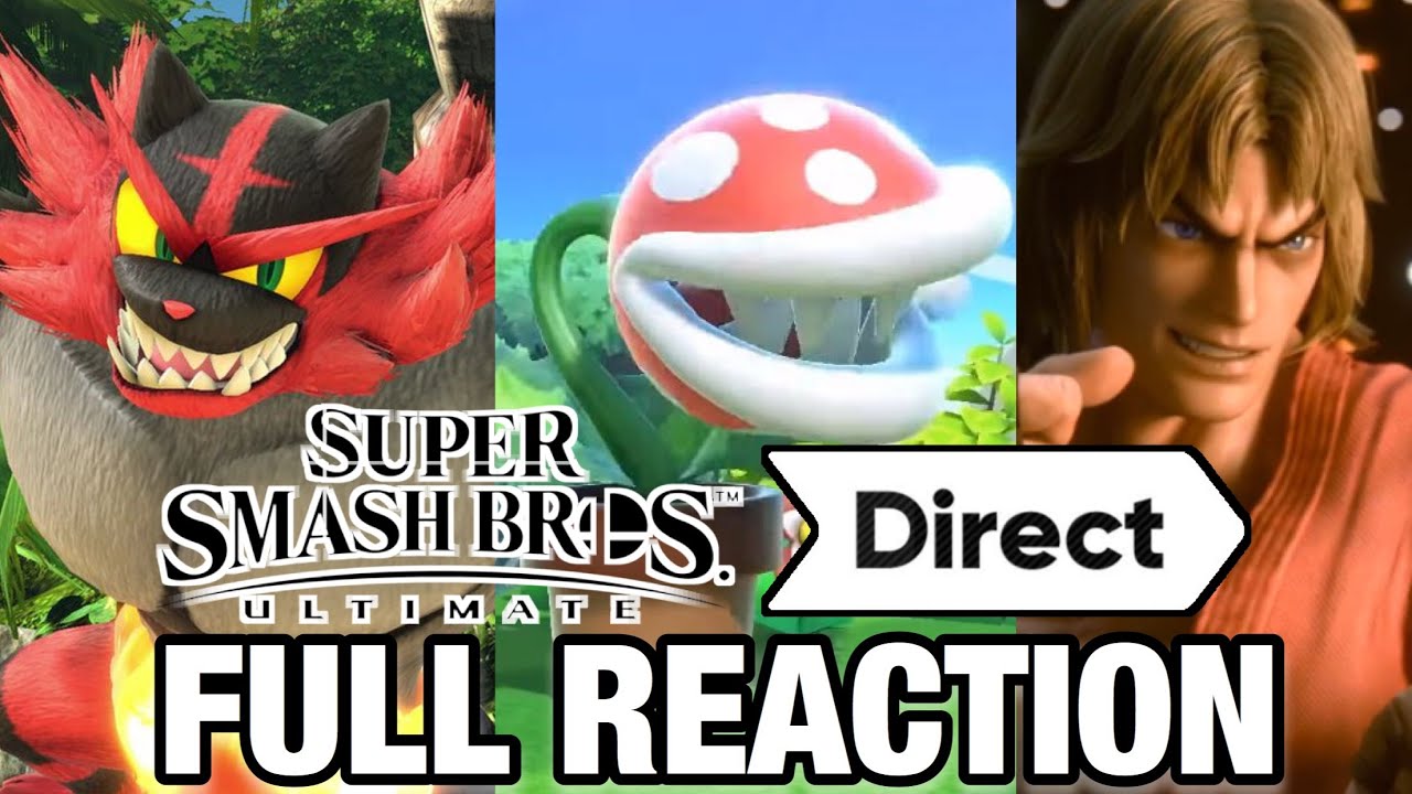 Smash Bros Ultimate Direct 11.1.18 REACTION!!