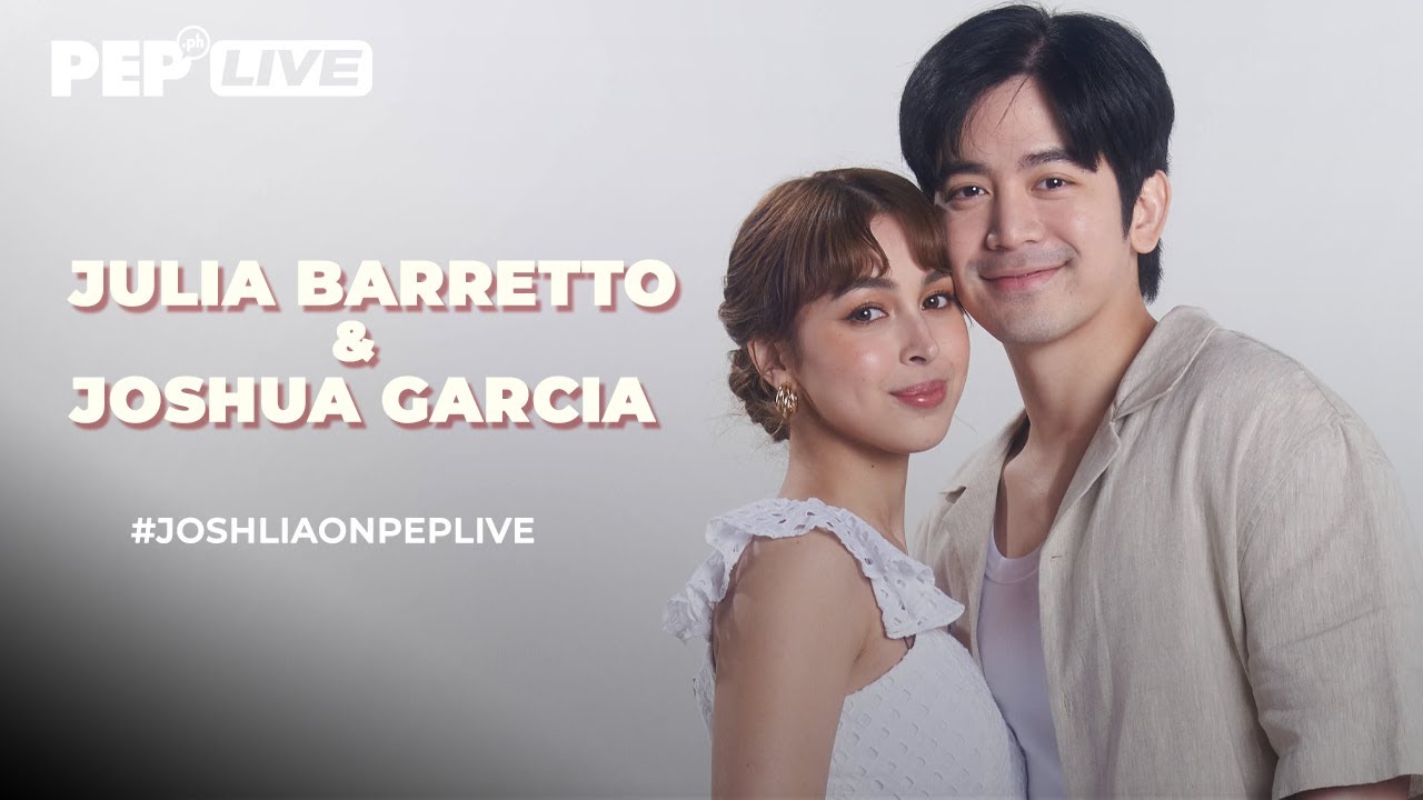 WATCH: Julia Barretto and Joshua Garcia on PEP Live (SOBRANG KILIG!)