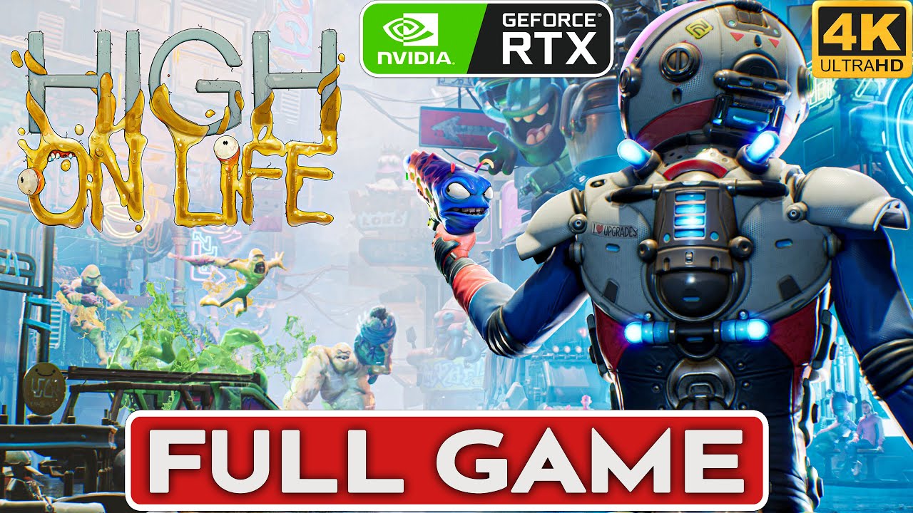 HIGH ON LIFE Gameplay Walkthrough FULL GAME [4K 60FPS PC RTX 4090] - No Commentary