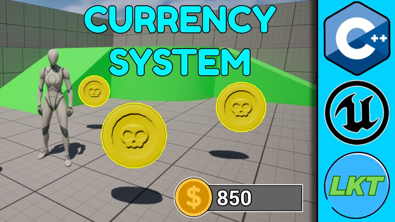 Create a Currency System in Unreal Engine C++